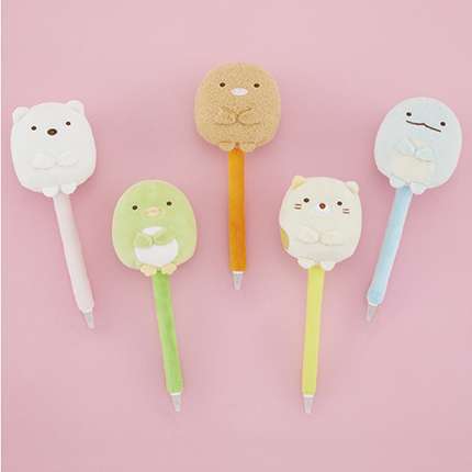 すみっコぐらし ぬいぐるみボールペン