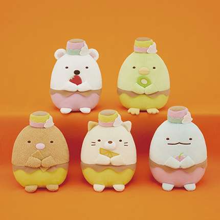 すみっコぐらし プリンぬいぐるみ