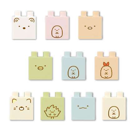 すみっコぐらし ラバーブロック