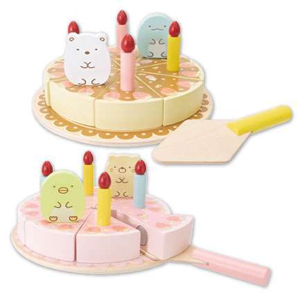 すみっコぐらし いちごフェア 木製ケーキおもちゃ
