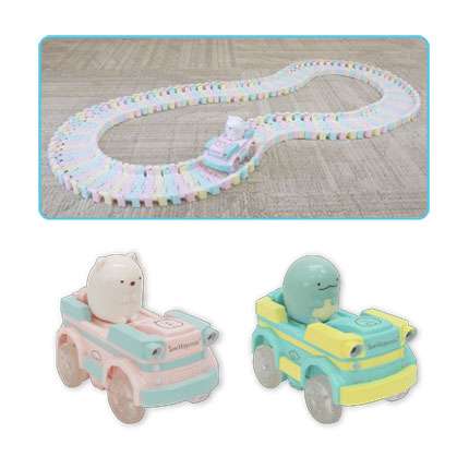すみっコぐらし GO!GO!組み立てレールおもちゃ