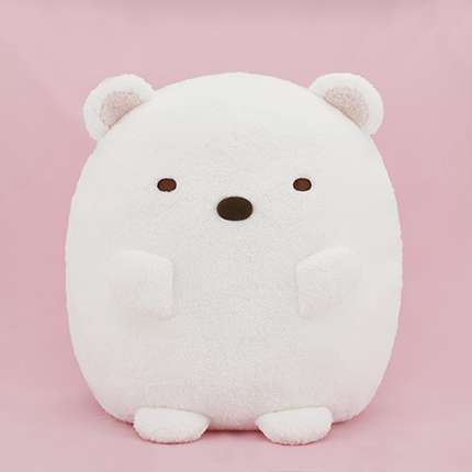 すみっコぐらし ばんざいふわふわぬいぐるみXL プレミアム しろくま
