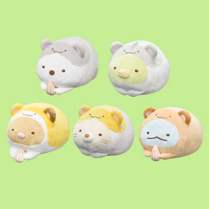 すみっコぐらし ハムスターうつぶせぬいぐるみBIG