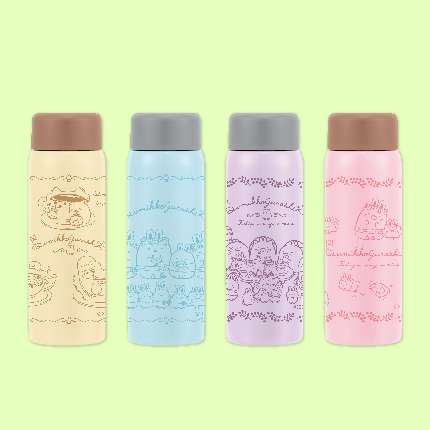 すみっコぐらし ふしぎなうさぎのおにわ ペアステンレスボトル