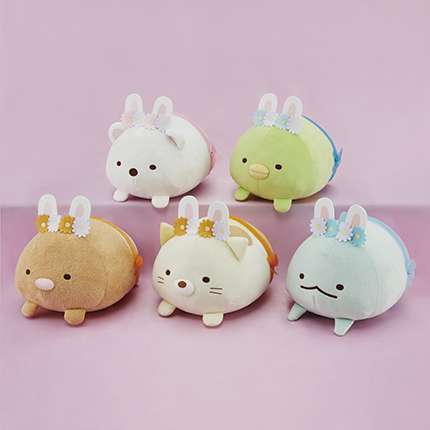 すみっコぐらし ふしぎなうさぎのおにわ うつぶせぬいぐるみBIG