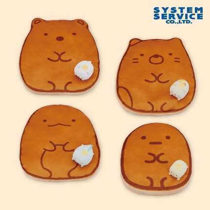 すみっコぐらし パンケーキクッションXL