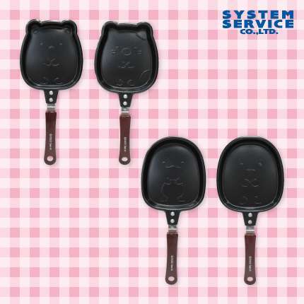すみっコぐらし キャラ型フライパンセット