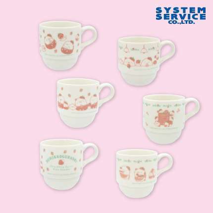 すみっコぐらし いちごフェア スタッキングマグカップセット