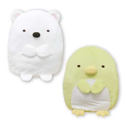 すみっコぐらし ぬいぐるみ型おふとん収納袋