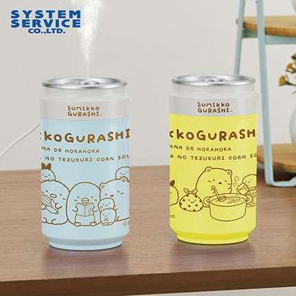 すみっコぐらし ほかほかコーンスープ 缶型USB加湿器
