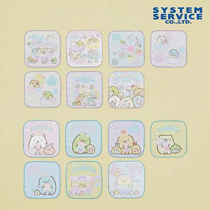 すみっコぐらし たぴおかパーク ウィークリータオルギフトセット