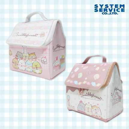 すみっコぐらし ねこのきょうだいとおかし屋さん 家型保温･保冷バッグ