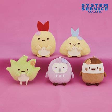 すみっコぐらし みにっコまん ボールチェーン付きぬいぐるみ