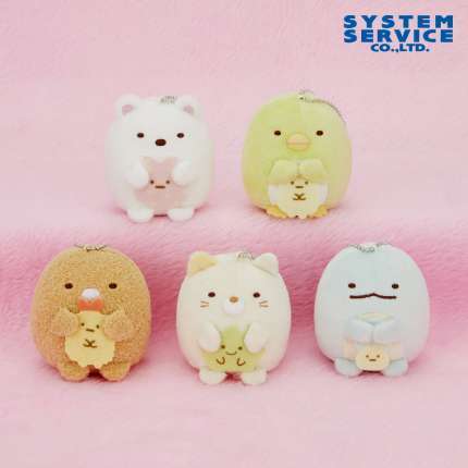 すみっコぐらし みにっコと一緒 なかよしマスコットキーチェーン