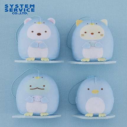 すみっコぐらし しろくまのともだち 氷の上のぺんぎんちびマスコット