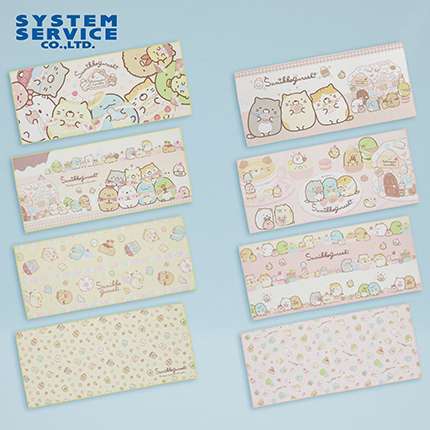 すみっコぐらし おかし屋さん BOX入りフェイスタオル4枚ギフトセット