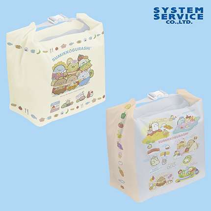 すみっコぐらし たべもの王国 保冷ランチバッグ