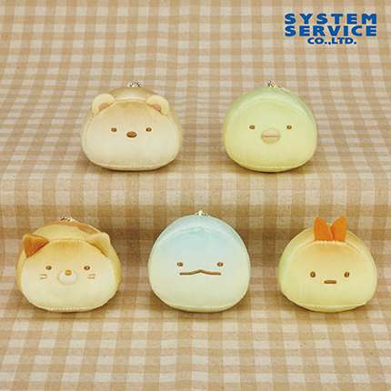 すみっコぐらし すみっコパンきょうしつ パンマスコットキーチェーン