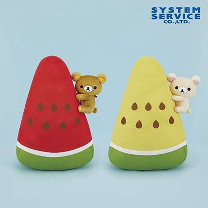 リラックマ ひんやりスイカぬいぐるみXL