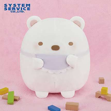 すみっコぐらし すみっコベビー ぬいぐるみXL プレミアム しろくま