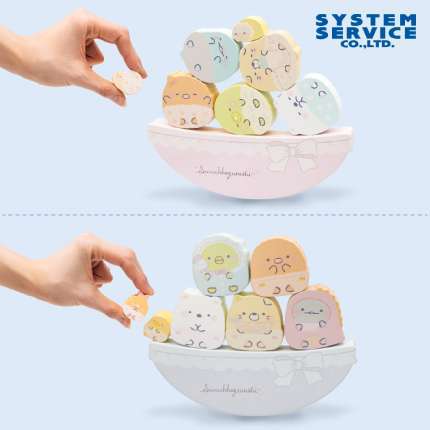 すみっコぐらし すみっコベビー 木製ぐらぐらバランスゲーム