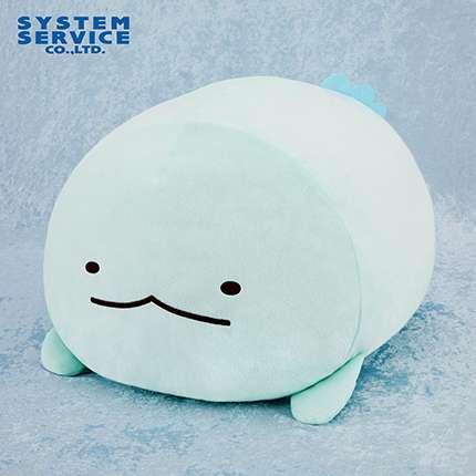 すみっコぐらし うつぶせぬいぐるみXL プレミアムDX とかげ