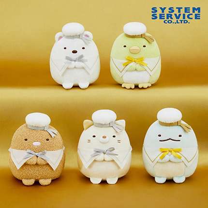 すみっコぐらし ボールチェーン付きキラキラリボンぬいぐるみ