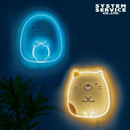 すみっコぐらし 壁掛けネオン風LEDライト