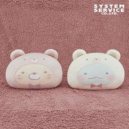 すみっコぐらし おうちでくまカフェ もちもちフェイスクッションXL