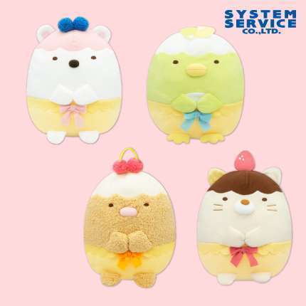 すみっコぐらし スイーツになりきり おおきなころっとぬいぐるみBIG