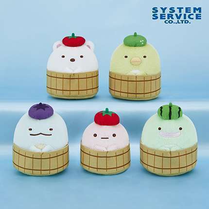 すみっコぐらし 冷やし野菜になりきりマスコットキーチェーン