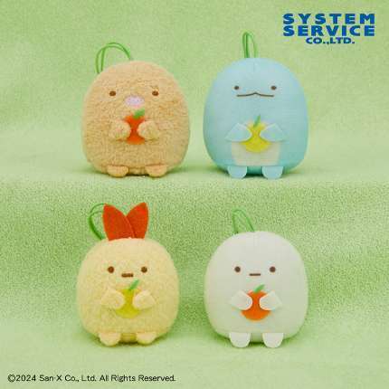 すみっコぐらし みかん&ゆずちびマスコット