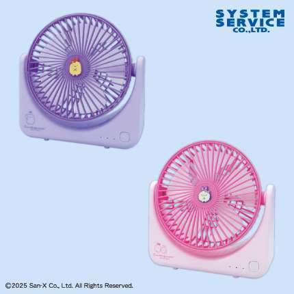 すみっコぐらし 天使なえびてん デスクトップファン