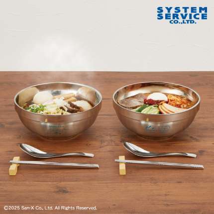 すみっコぐらし すみっコキャンプ ステンレスどんぶりセット プレミアム