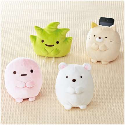 すみっコぐらし ぬいぐるみモバイルスタンド
