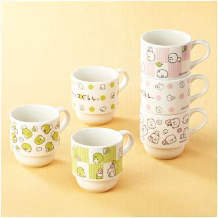 すみっコぐらし スタッキングマグカップセット