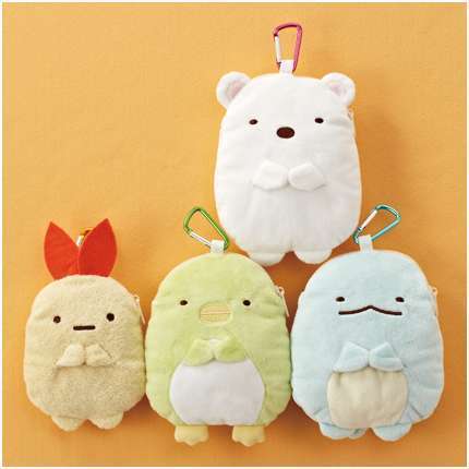 すみっコぐらし ぬいぐるみマルチポーチ