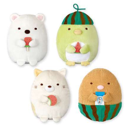 すみっコぐらし すいかコレクションぬいぐるみ
