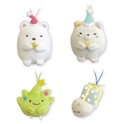 すみっコぐらし クリスマスパーティーマスコット