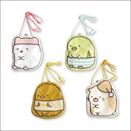 すみっコぐらし おうちでまったりがまぐちポシェット