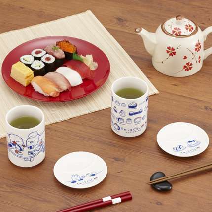すみっコぐらし おすし陶磁器セット