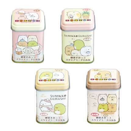 すみっコぐらし 喫茶すみっコ スクエアミニチロル缶