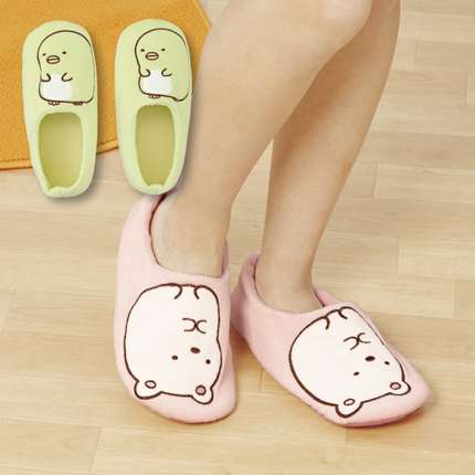 すみっコぐらし ぺたんこルームシューズ
