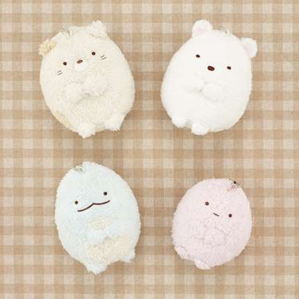 すみっコぐらし ふんわりボールチェーン付きぬいぐるみ