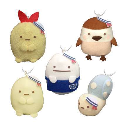 すみっコぐらし みにっコ ちょこんとマリンマスコットキーチェーン