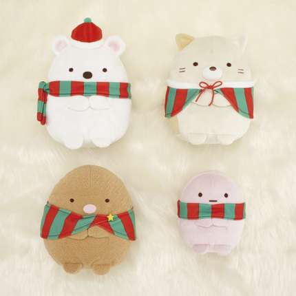 すみっコぐらし クリスマスぬいぐるみ