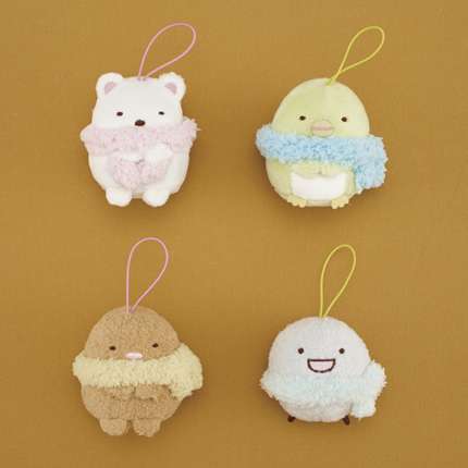 すみっコぐらし もこもこマフラーマスコット