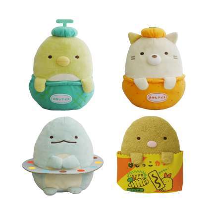 すみっコぐらし なりきりだがしぬいぐるみ