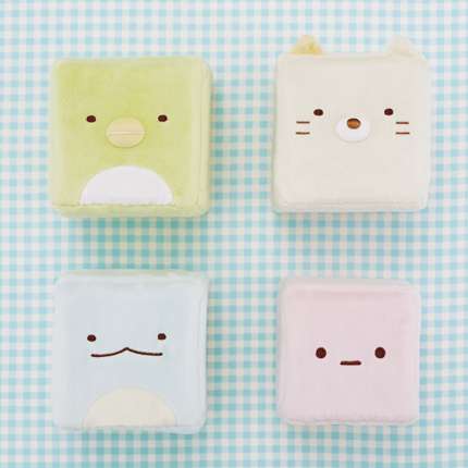 すみっコぐらし キューブ型ぬいぐるみケース