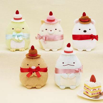 すみっコぐらし ケーキぬいぐるみ